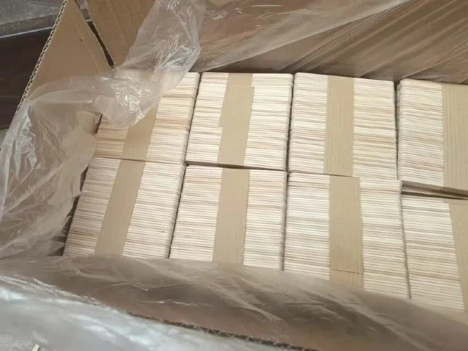 Machine grade ice cream stick manufacturing process Machine grade ice cream stick manufacturing process