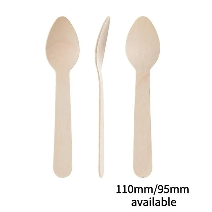 Disposable Wooden Tea Spoons